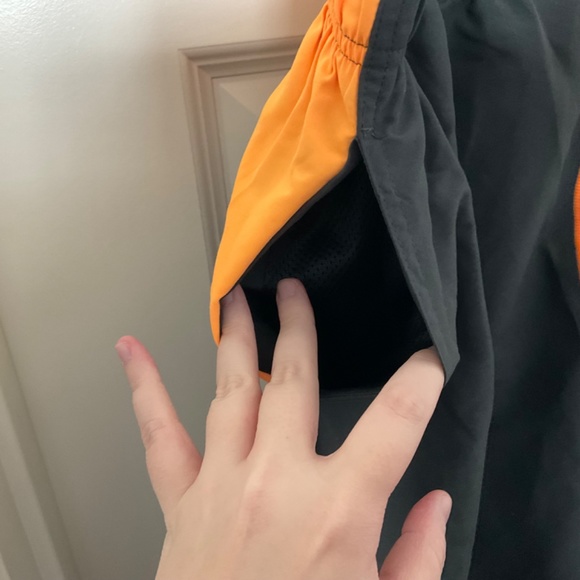 Men’s Nike Swim Trunks - Grey/Orange - Size XXL - Picture 3 of 13